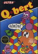 Q Bert NES Used Cartridge Only