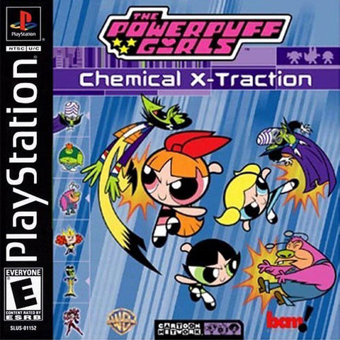 Powerpuff Girls Chemical X-Traction PS1 Used