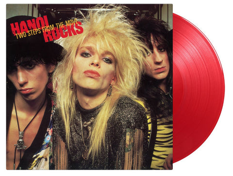 Hanoi Rocks - Two Steps From The Move (Numbered Translucent Red) Vinyl New