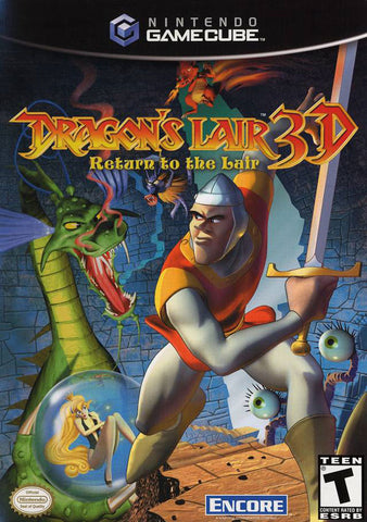 Dragons Lair 3D GameCube Used