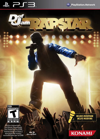 Def Jam Rapstar With USB Mic PS3 New