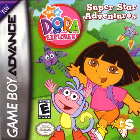 Dora The Explorer Super Star Adventures Gameboy Advance Used Cartridge Only
