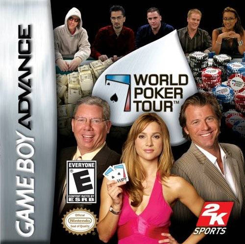 World Poker Tour Gameboy Advance Used Cartridge Only