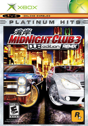 Midnight Club 3 Dub Edition Remix Xbox Used