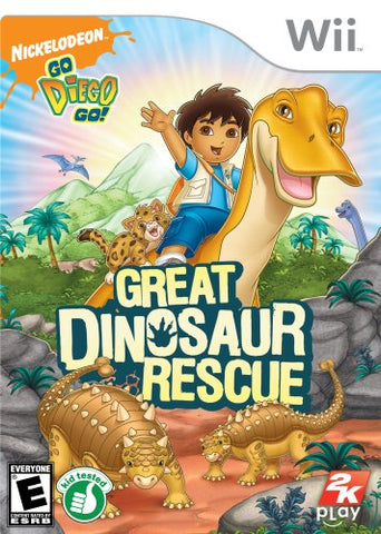 Go Diego Go Great Dinosaur Rescue Wii Used