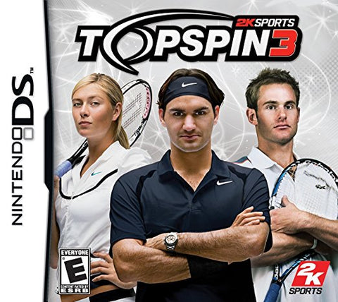 Top Spin 3 DS Used Cartridge Only