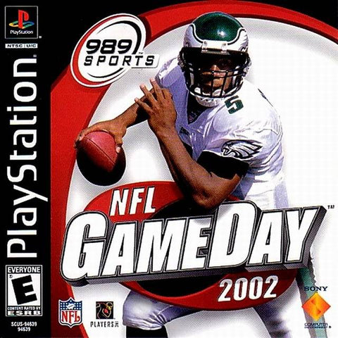NFL GameDay 2002 (Crack In Jewel Case) PS1 New