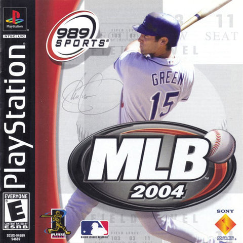 MLB 2004 PS1 Used