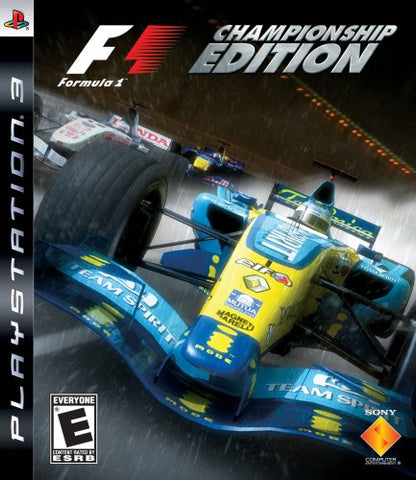 F1 Championship Edition PS3 Used
