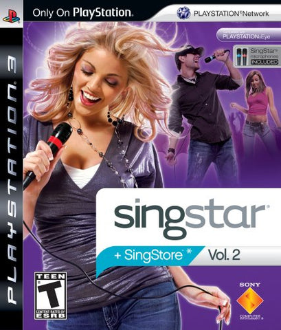 Singstar Vol 2 Bundle With Mics PS3 Used