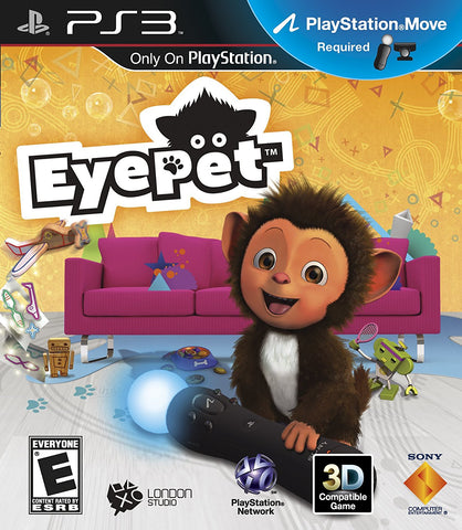 Eye Pet Move Required PS3 Used