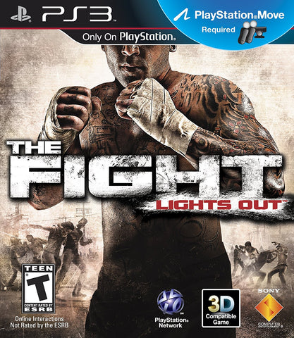 Fight Lights Out Move Required PS3 Used