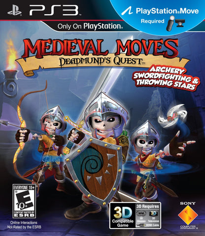 Medieval Moves Deadmunds Quest Move Required PS3 Used
