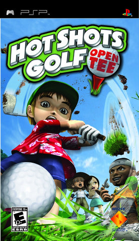 Hot Shots Golf Open Tee PSP New