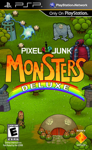 Pixel Junk Monsters Deluxe PSP Disc Only Used