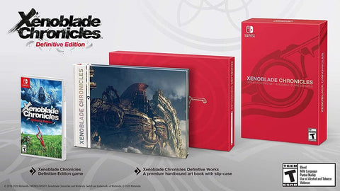 Xenoblade Chronicles Definitive Works Set Special Edition Switch New