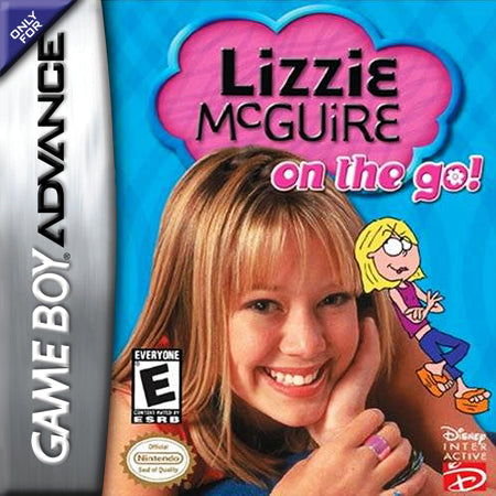 Lizzie Mcguire On The Go Gameboy Advance Used Cartridge Only