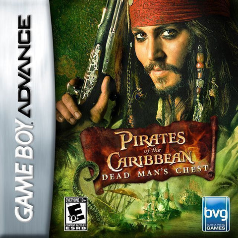 Pirates Of The Caribbean Dead Mans Chest Gameboy Advance Used Cartridge Only