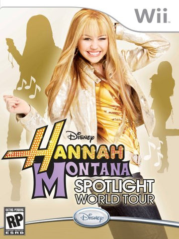 Hannah Montana Spotlight World Tour Wii Used