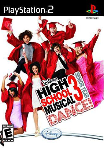 High School Musical 3 Senior Year Dance Game Only Mat Required PS2 Used