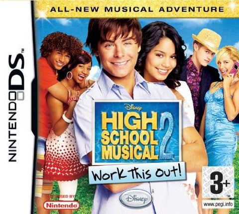 High School Musical 2 Work This Out DS Used