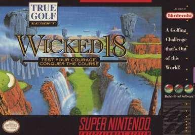 Wicked 18 SNES Used Cartridge Only