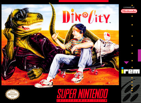 Dino City SNES Used Cartridge Only