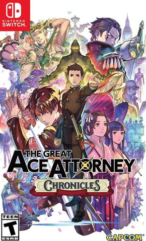 Great Ace Attorney Chronicles Switch New