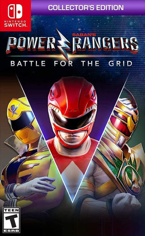 Power Rangers Battle For The Grid Collectors Edition Switch New