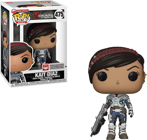 Funko Pop Games Gears of War Kait Diaz Box Has Wear Used