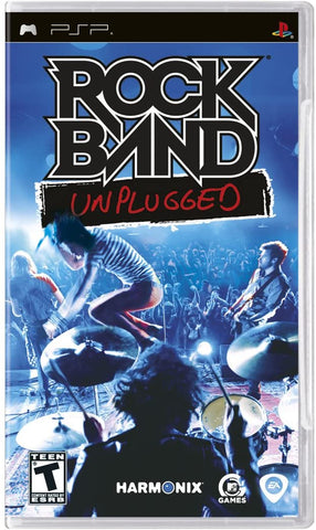 Rock Band Unplugged PSP Disc Only Used