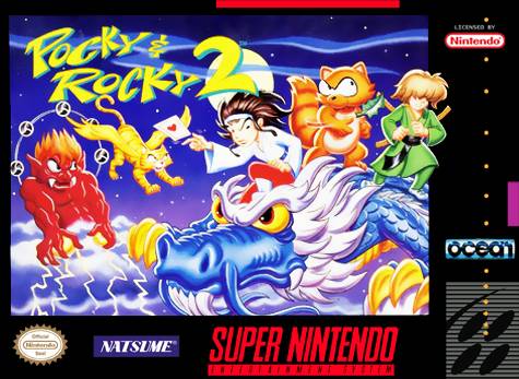 Pocky & Rocky 2 SNES Used Cartridge Only