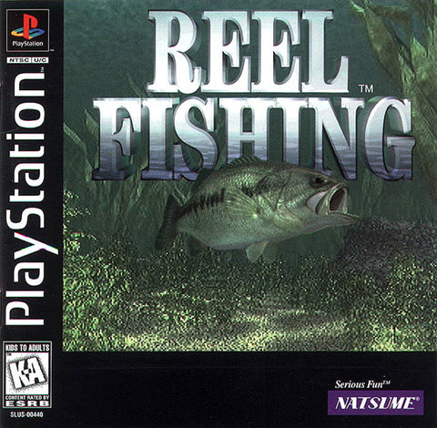 Reel Fishing PS1 Used