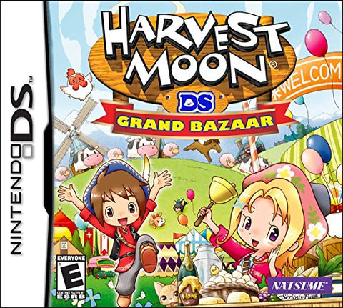 Harvest Moon Grand Bazaar DS Used Cartridge Only