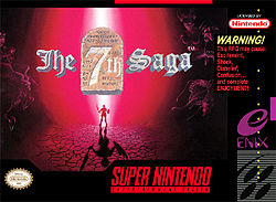 7th Saga SNES Used Cartridge Only