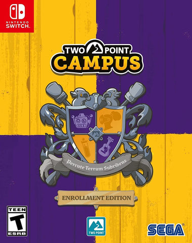 Two Point Campus Enrollment Launch Edition Switch New
