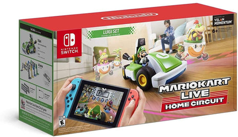 Mario Kart Live Home Circuit Luigi Set Switch Used
