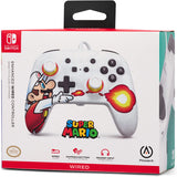 Switch Controller Wired Power A Mario Fireball New