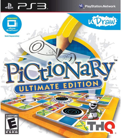 Udraw Pictionary Tablet Required PS3 Used