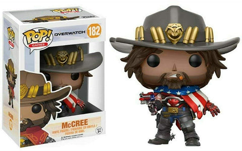 Funko Pop Games Overwatch McCree Slight damage to box New