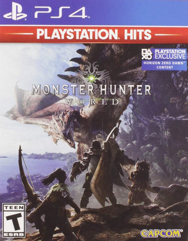 Monster Hunter World Playstation Hits PS4 Used