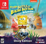 SpongeBob SquarePants Battle For Bikini Bottom Rehydrated Shiny Edition Switch New Slight Damage to Outer Box