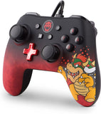 Switch Controller Wired Power A Bowser New