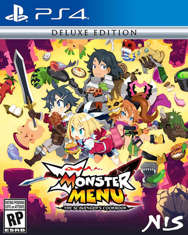Monster Menu The Scavengers Cookbook PS4 New