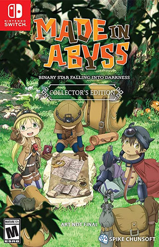 Made In Abyss Binary Star Falling Into Darkness Collectors Edition Switch New