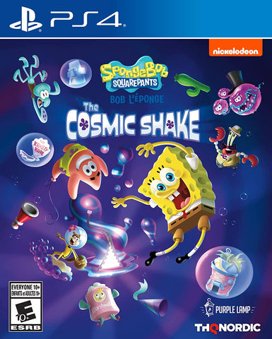 Spongebob Squarepants Cosmic Shake PS4 New