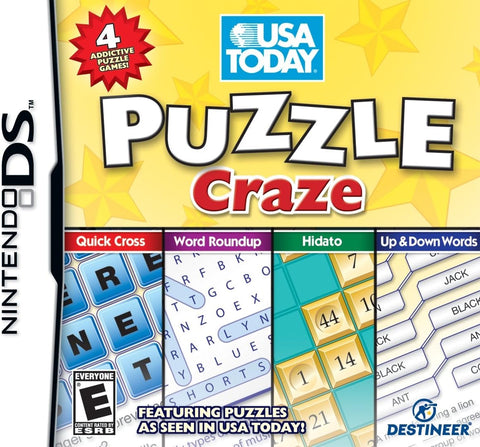 USA Todays Puzzle Craze DS Used