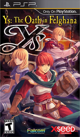 Ys The Oath In Felghana PSP Used