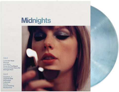 Taylor Swift - Midnights (Moonstone Blue) Vinyl New