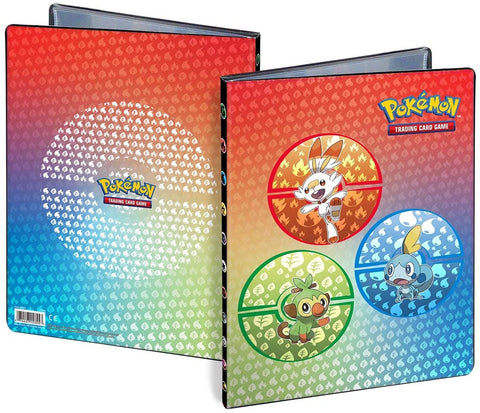 Pokemon 9 Pocket Portfolio Galar Starters